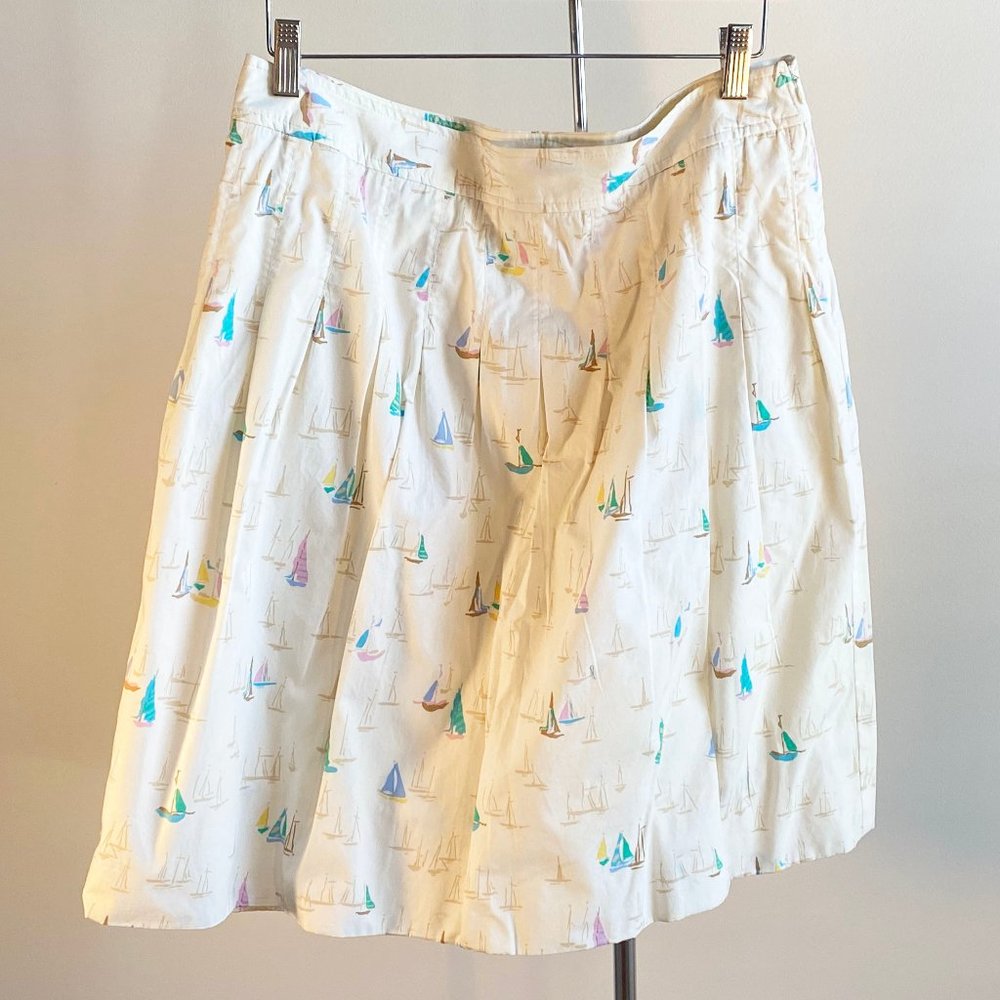 Tommy Hilfiger Sailboat Skirt Full Silhouette, Perfect Condition